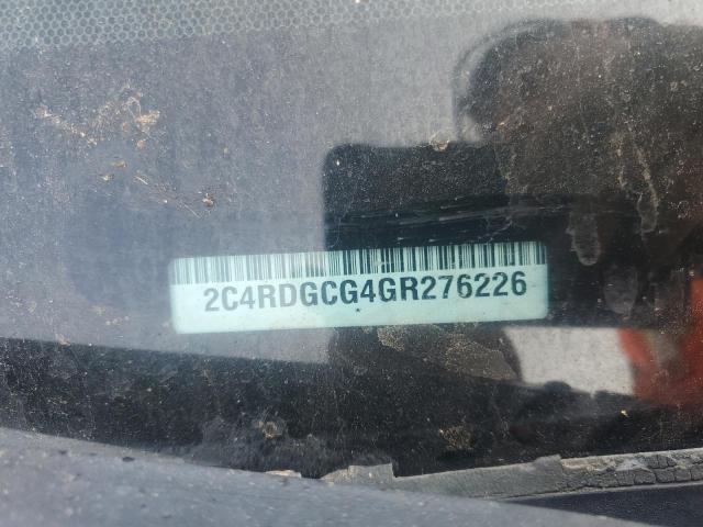 2016 DODGE GRAND CARAVAN SXT - 2C4RDGCG4GR276226