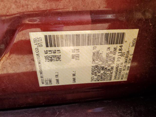 2016 NISSAN MAXIMA 3.5 - 1N4AA6AP6GC391184