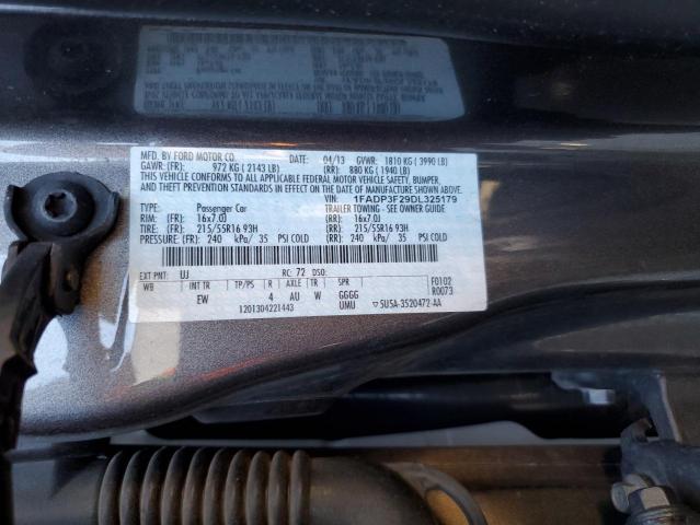 2013 FORD FOCUS SE - 1FADP3F29DL325179