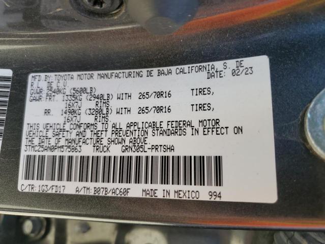 2023 TOYOTA TACOMA DOU - 3TMCZ5AN0PM575863