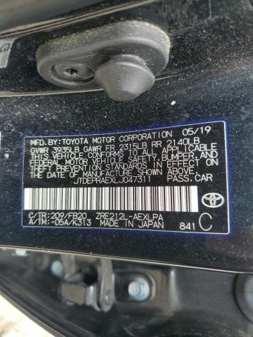 2020 TOYOTA COROLLA LE - JTDEPRAEXLJ047311