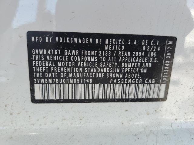 2024 VOLKSWAGEN JETTA SPOR 3VWBM7BU0RM057148