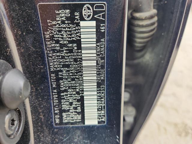 2018 TOYOTA COROLLA L 2T1BURHE9JC027884