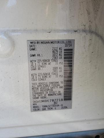 2015 NISSAN ROGUE S 5N1AT2MV1FC787718
