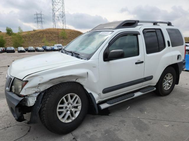 NISSAN XTERRA X 2014 white  gas 5N1AN0NW1EN810391 photo #1