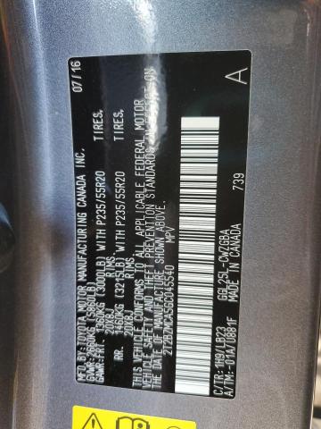 2016 LEXUS RX 350 BASE 2T2BZMCA5GC045540