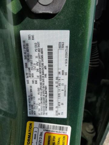 2022 FORD BRONCO BASE 1FMDE5BH1NLB47951