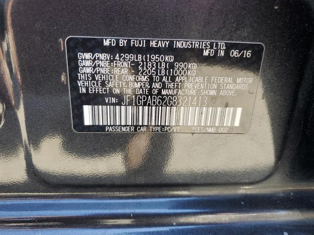 2016 SUBARU IMPREZA PR JF1GPAB62G8321413