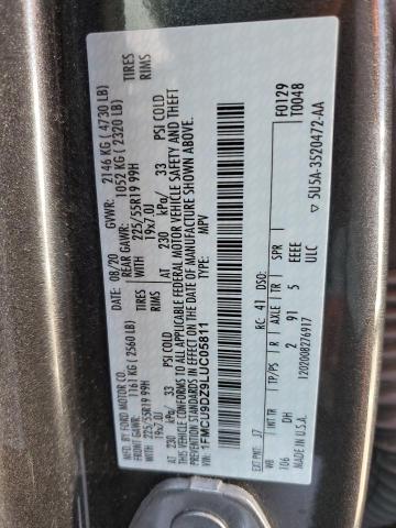 2020 FORD ESCAPE TIT 1FMCU9DZ9LUC05811