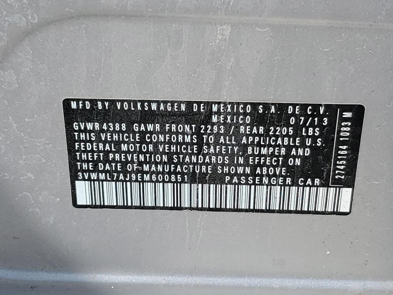 VOLKSWAGEN JETTA TDI