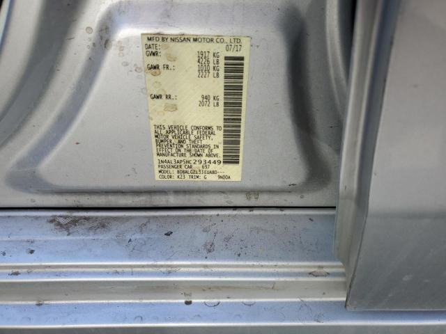 2017 NISSAN ALTIMA 2.5 1N4AL3AP5HC293449