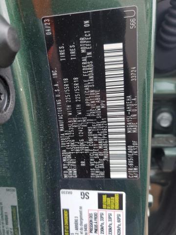2023 TOYOTA COROLLA CR 7MUDAABG7PV062281