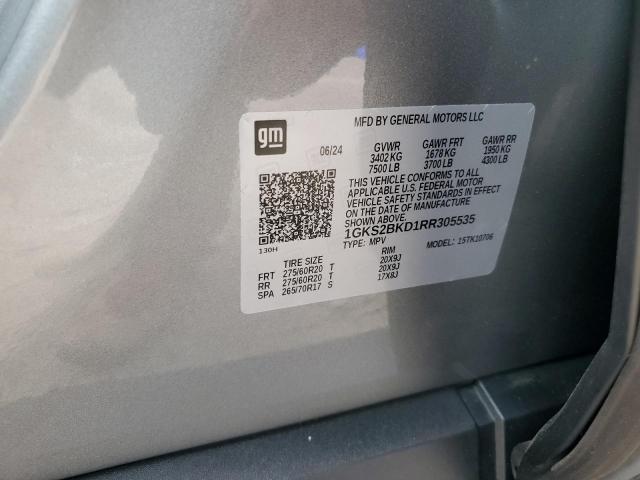 2024 GMC YUKON SLT 1GKS2BKD1RR305535