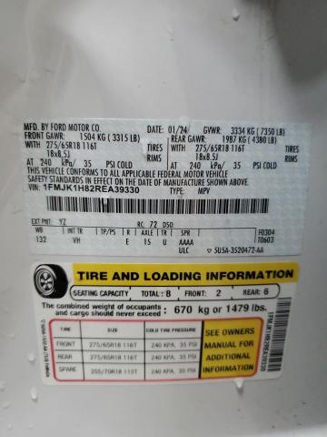 2024 FORD EXPEDITION 1FMJK1H82REA39330