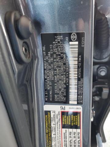 2013 TOYOTA CAMRY L - 4T4BF1FK1DR300894