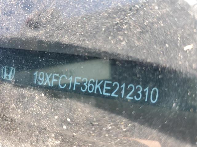 2019 HONDA CIVIC EX 19XFC1F36KE212310