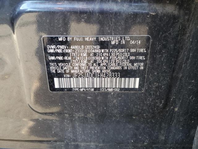 2015 SUBARU FORESTER 2 JF2SJADC1FH428333