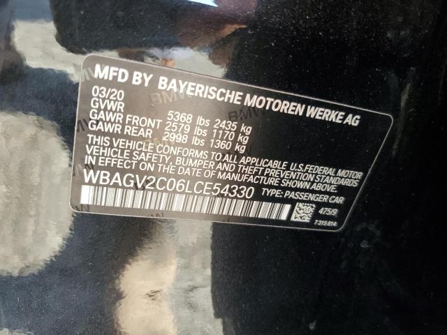 2020 BMW 840I WBAGV2C06LCE54330