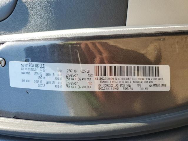 2018 CHRYSLER PACIFICA L 2C4RC1CG1JR315779