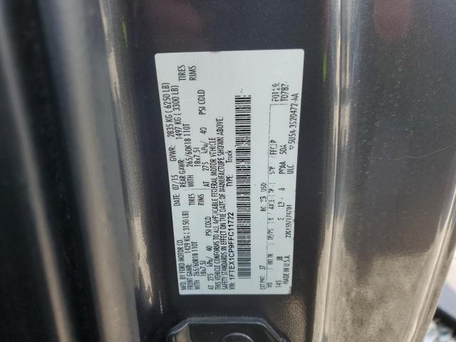 2015 FORD F150 SUPER 1FTEX1CP9FFC11722