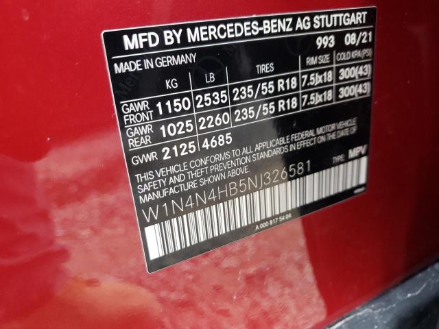 2022 MERCEDES-BENZ GLA 250 4M W1N4N4HB5NJ326581