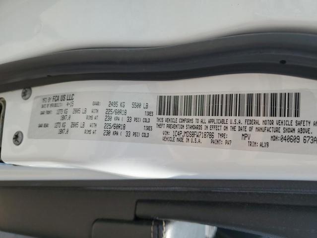 2015 JEEP CHEROKEE LIMITED 1C4PJMDS8FW718786