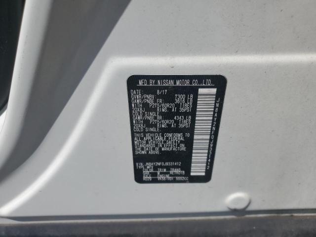 2018 NISSAN ARMADA PLA JN8AY2NF0J9331412