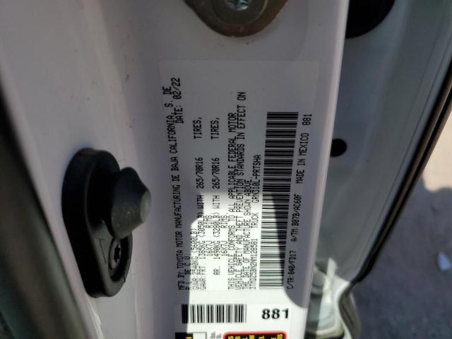 2022 TOYOTA TACOMA DOUBLE CAB 3TMDZ5BN2NM128581