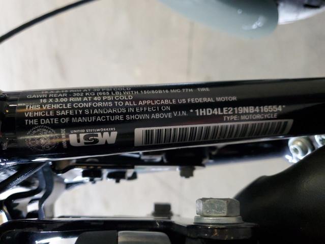 2022 HARLEY-DAVIDSON XL883 N 1HD4LE219NB416554