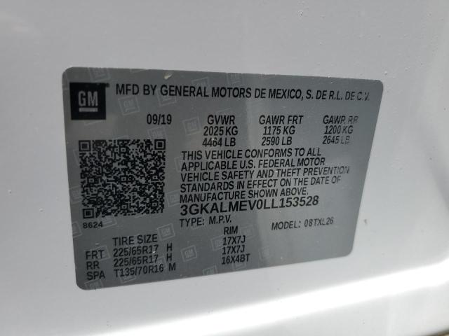 2020 GMC TERRAIN SL - 3GKALMEV0LL153528