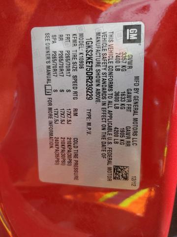 2013 GMC YUKON XL K #3235044943