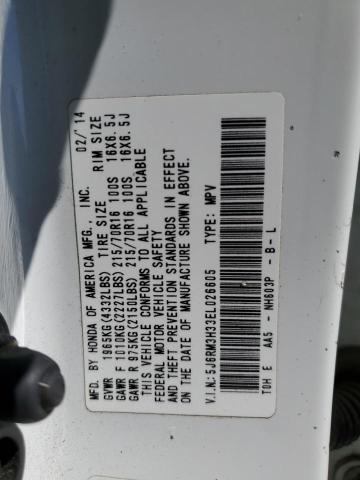 2014 HONDA CR-V LX - 5J6RM3H33EL026605