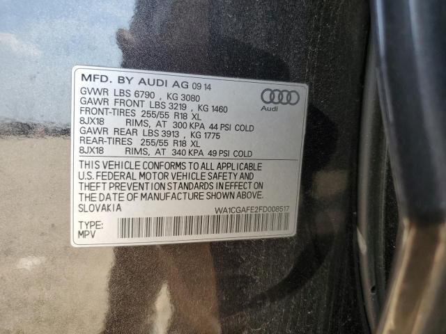 2015 AUDI Q7 PREMIUM WA1CGAFE2FD008517