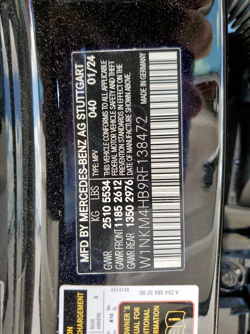 2024 MERCEDES-BENZ GLC 300 4MATIC - W1NKM4HB9RF138472