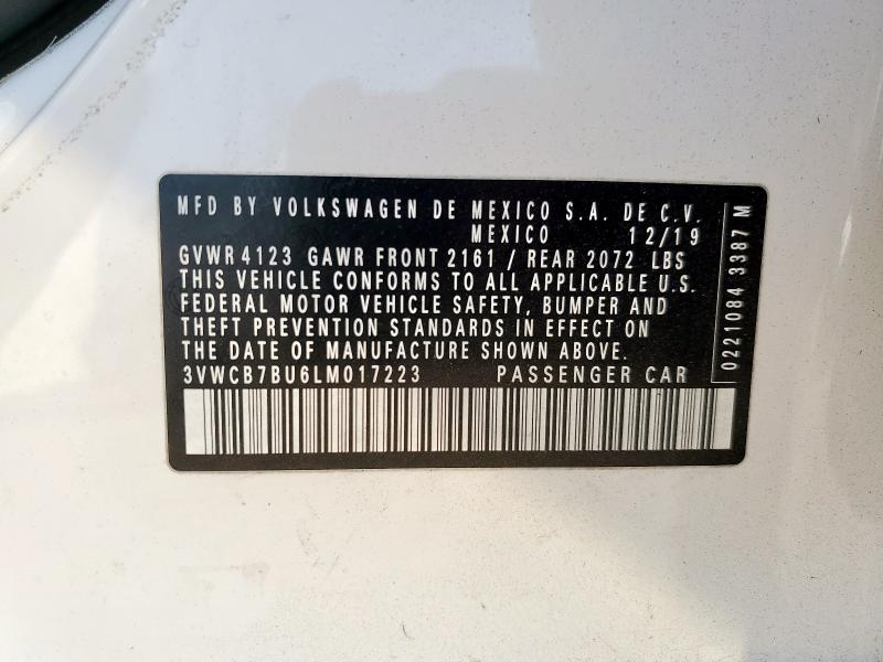 2020 VOLKSWAGEN JETTA S - 3VWCB7BU6LM017223