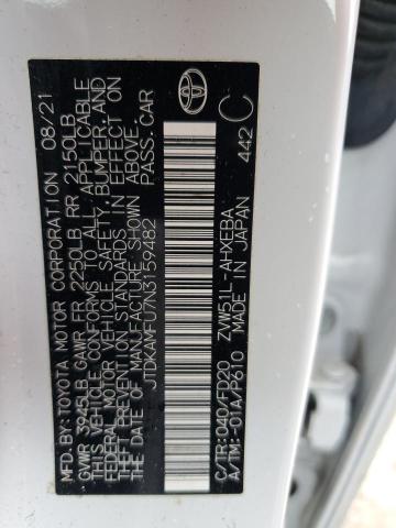2022 TOYOTA PRIUS NIGH JTDKAMFU7N3159482