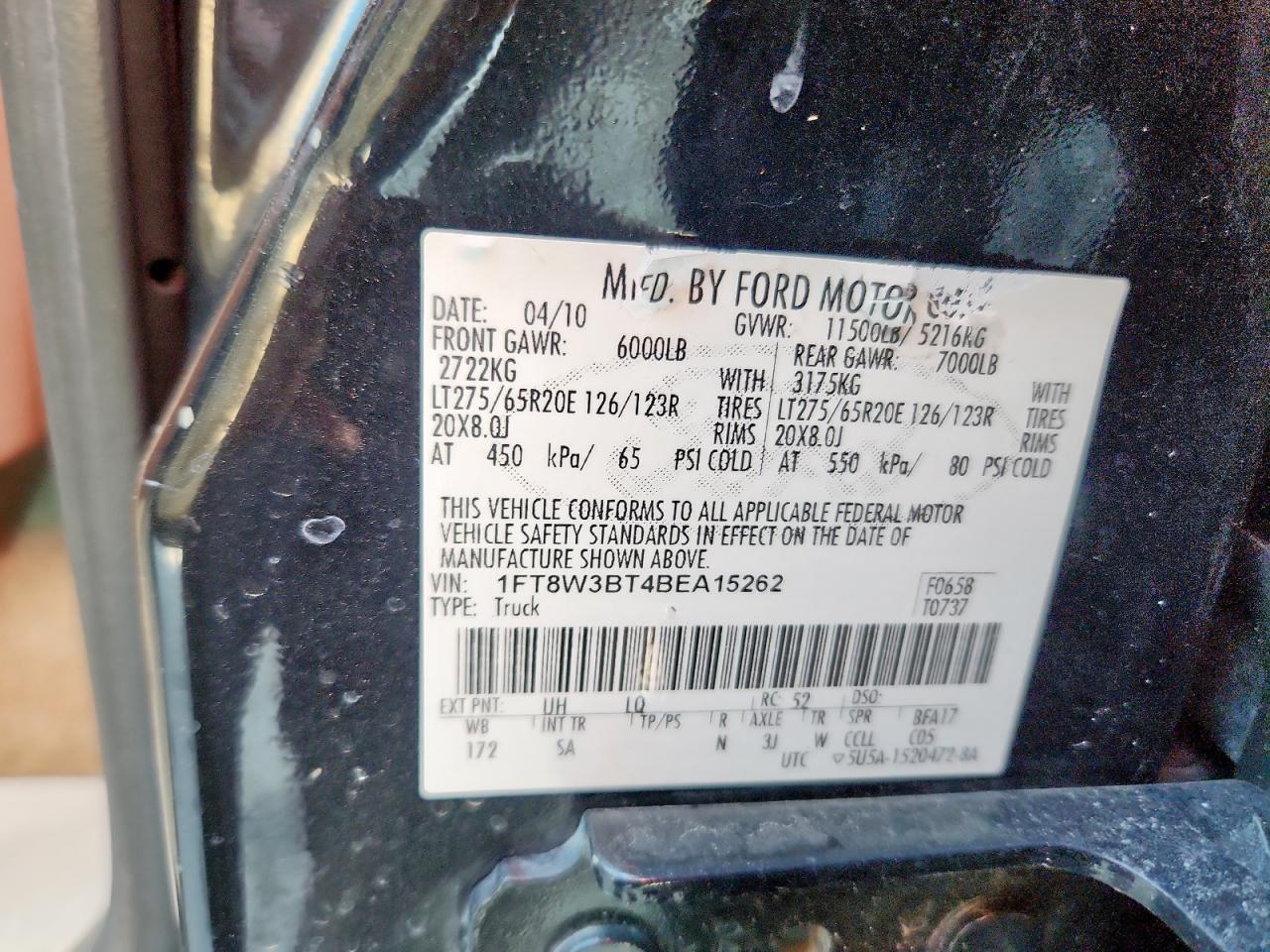 FORD F-350 SUPER DUTY