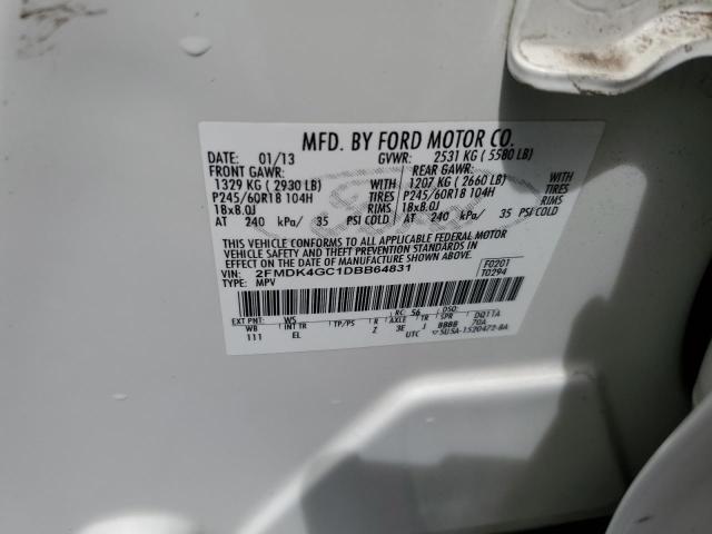 2013 FORD EDGE SE - 2FMDK4GC1DBB64831