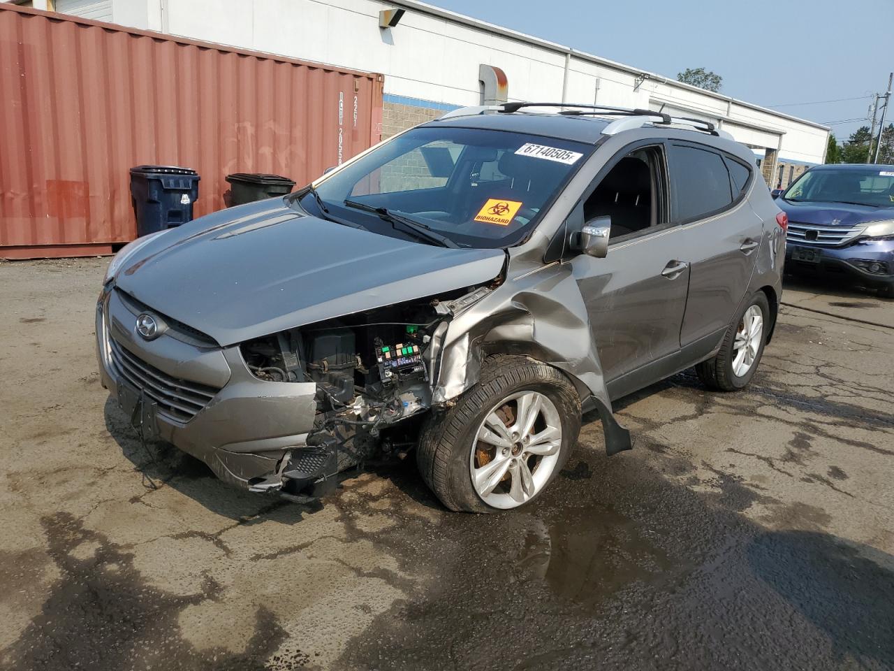 Lot #3310317952 2012 HYUNDAI TUCSON GLS