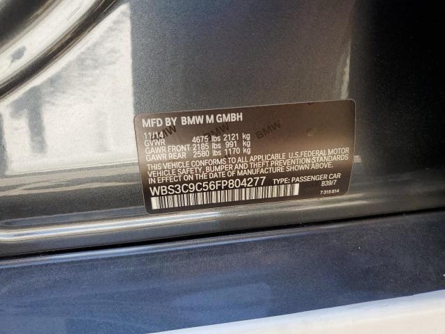 2015 BMW M3 WBS3C9C56FP804277