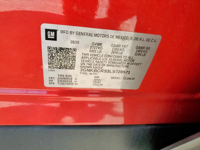 2020 CHEVROLET BLAZER 2LT #3303981707