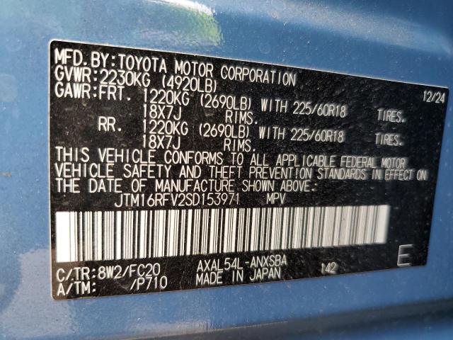 2025 TOYOTA RAV4 SE JTM16RFV2SD153971