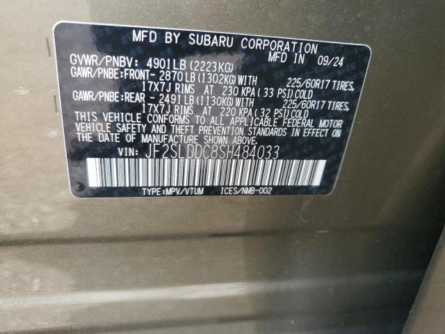 2025 SUBARU FORESTER P JF2SLDDC8SH484033