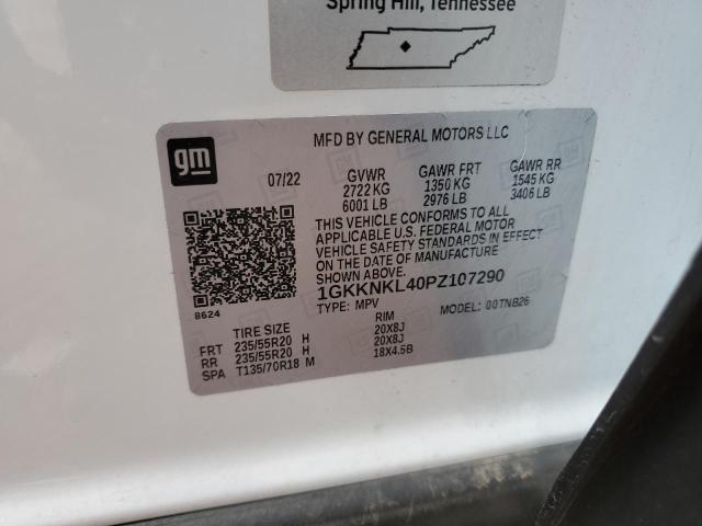 2023 GMC ACADIA SLE 1GKKNKL40PZ107290