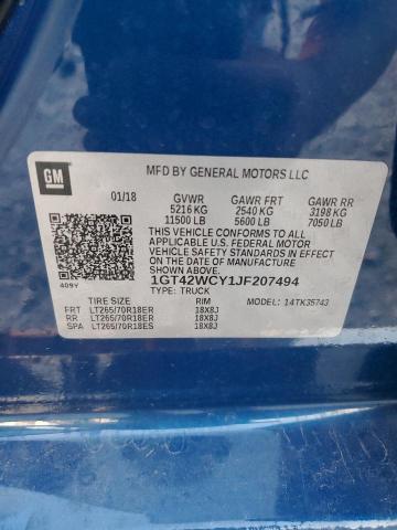 2018 GMC SIERRA K35 1GT42WCY1JF207494