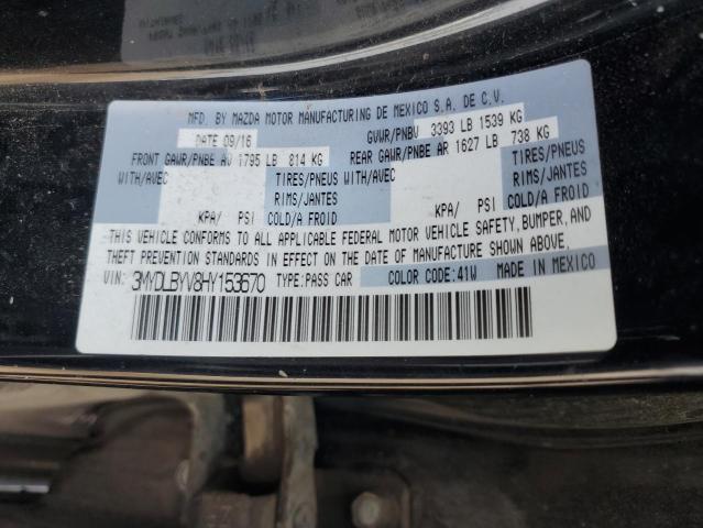 2017 TOYOTA YARIS IA 3MYDLBYV8HY153670