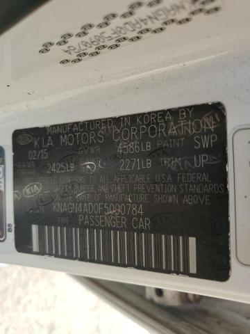 2015 KIA OPTIMA HYB KNAGN4AD0F5090784