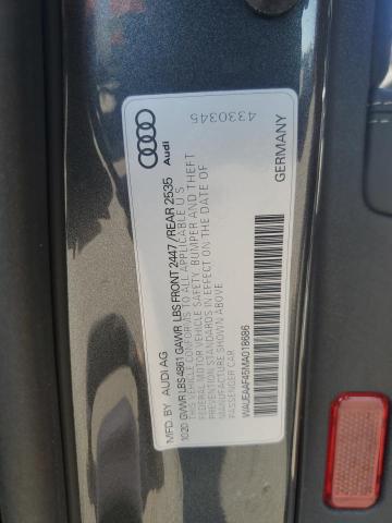 2021 AUDI A4 PREMIUM WAUEAAF45MA018686