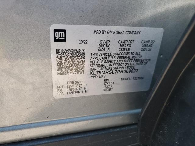 2023 CHEVROLET TRAILBLAZE - KL79MRSL7PB069822