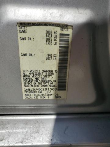 2016 NISSAN ALTIMA 3.5 1N4BL3AP4GC291503